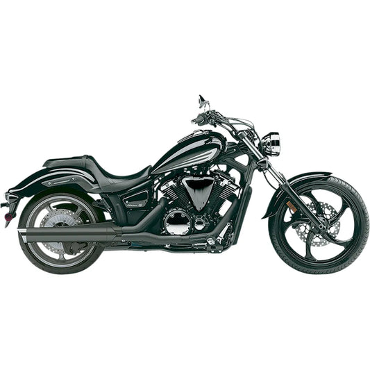 Scalloped Muffler - Black - '11-'17 Stryker