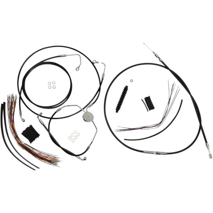 Kit de instalación de manillar XR - Kit de instalación de manillar XR - Colgadores Ape de 12"-14" - FLTR '08-'13 - Negro