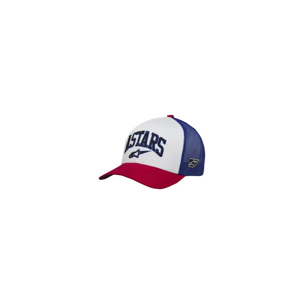Gorra Alpinestars Dunker - Blanco/Rojo/Azul