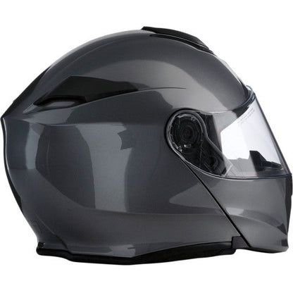 Casco modular Z1R Solaris - Dark Silver