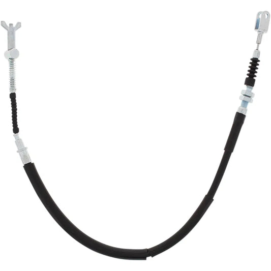 Cable de freno de vinilo negro.