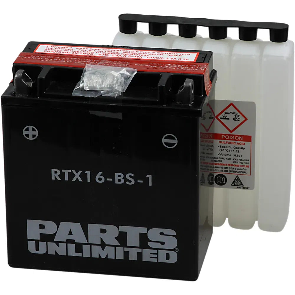 AGM Battery - YTX16-BS-1   .8 L