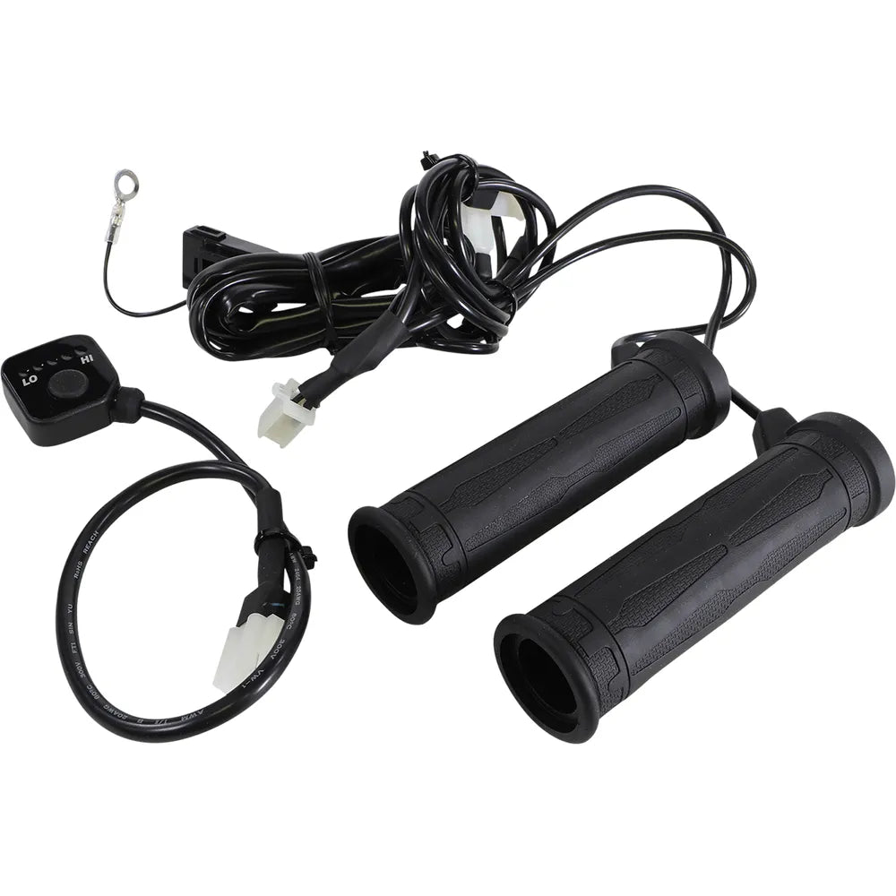 Grips - Heated - Thumb Throttle - 5 Level - 7/8"
