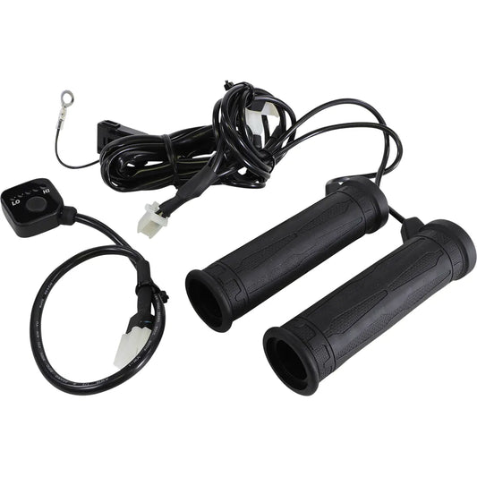 Grips - Heated - Thumb Throttle - 5 Level - 7/8"