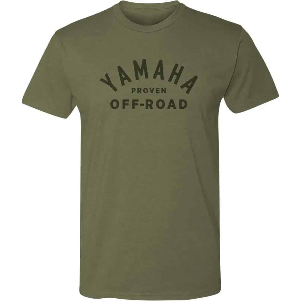 Yamaha Proven Off-Road T-Shirt - Olive Green - Medium