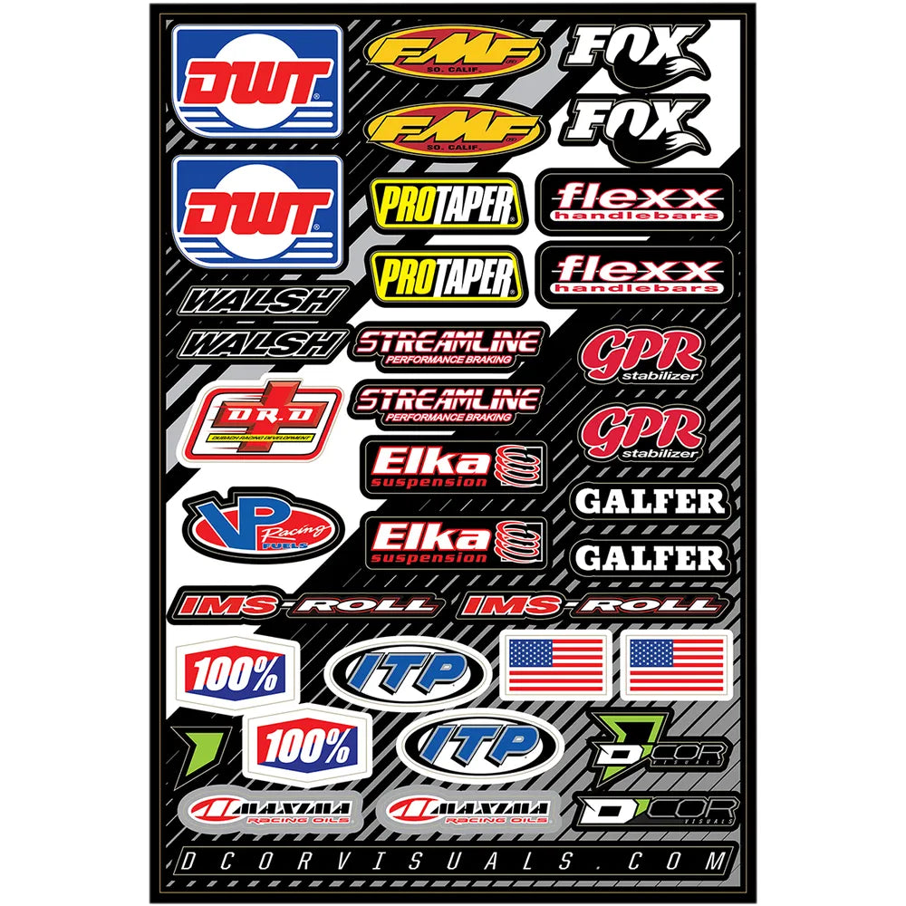 Decal Sheet - Misc. ATV