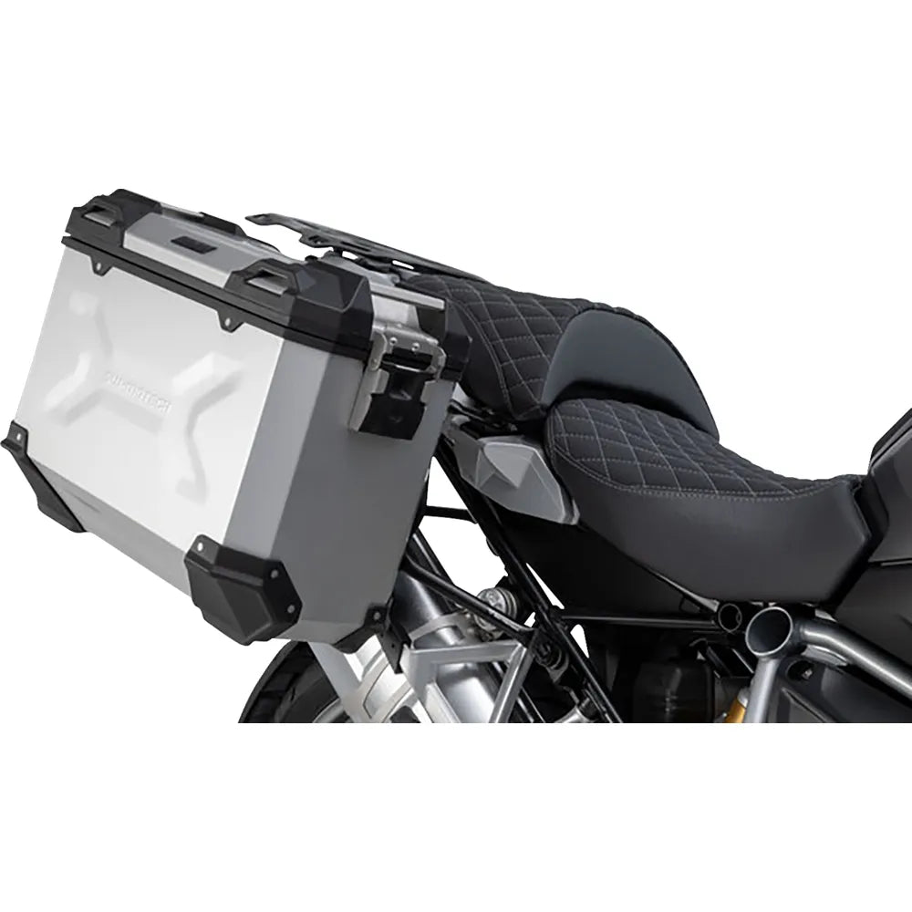 TRAX ADV Aluminum Case System - Silver - BMW R 1200/1250 GS '12-'24