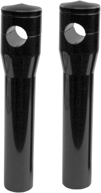 Elevadores de aluminio Billet personalizados Elite - Elevadores de aluminio Billet personalizados Elite - Estándar - 8" - Negro