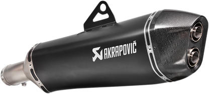 Escape Akrapovic - Muffler - Titanium - Black