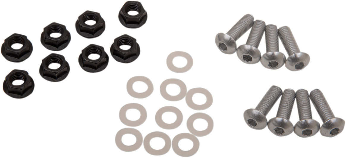 Kit de tornillos para parabrisas - Kit de tornillos para parabrisas - Plata