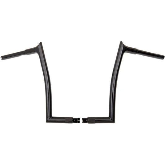 Black 14" Pointed Top Handlebar