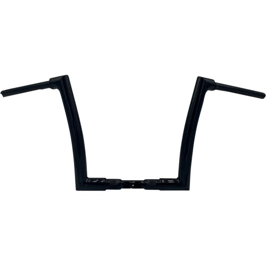 12" Black 1-1/2" Flat Top Handlebar6639846