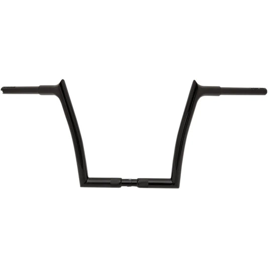 Black 12" Pointed Top Handlebar
