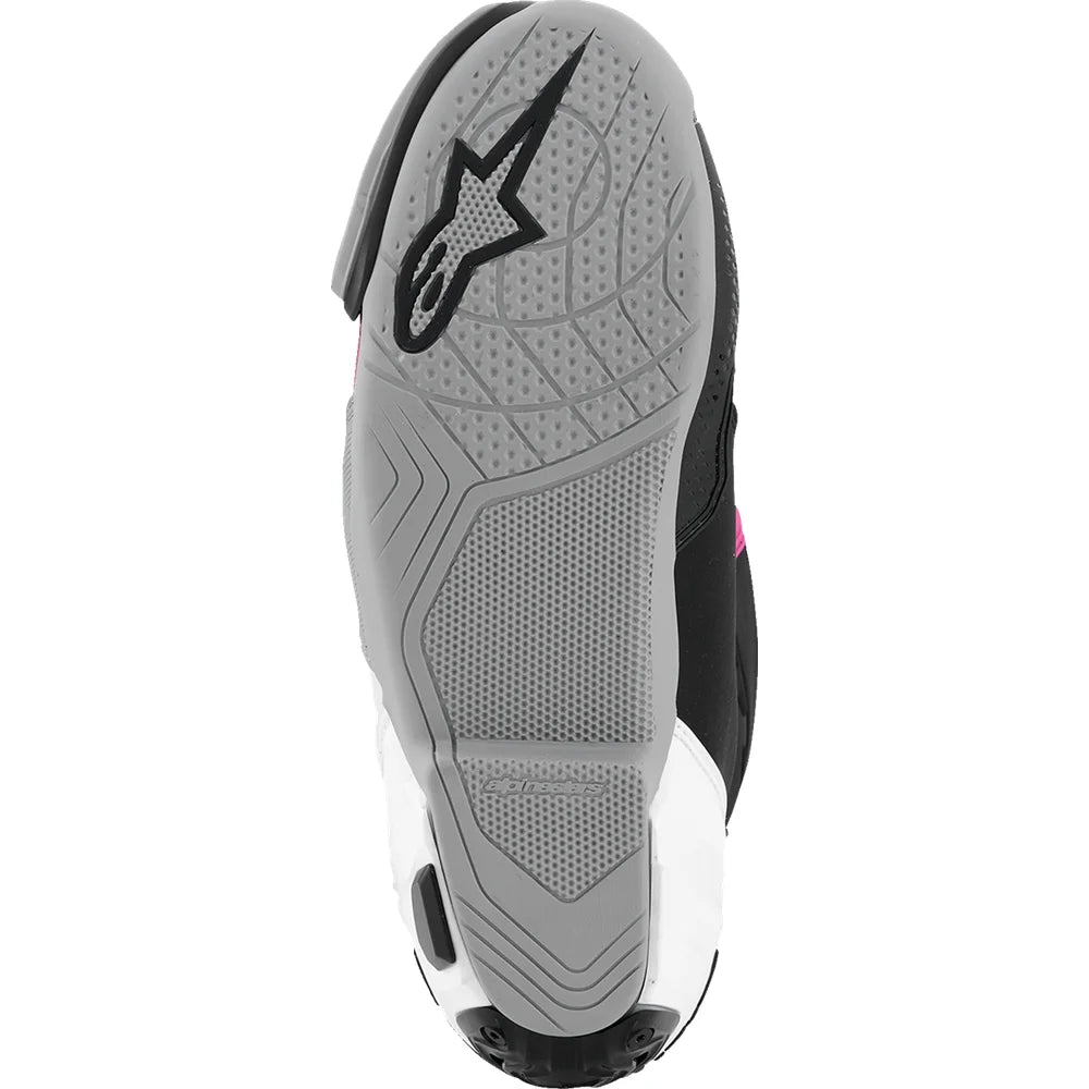 Botas supertech r negro/magenta/blanco/amarillo