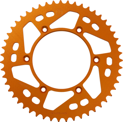 Corona Trasera Aluminio - Corona Trasera - Aluminio - 51 Dientes - Naranja - Husaberg/Husqvarna/KTM