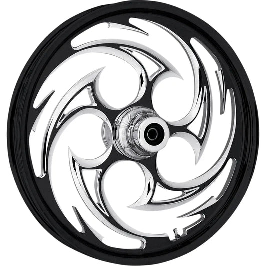 Savage Eclipse Front Wheel - Dual Disc/ABS - Black - 23"x3.75" - '08+ FLT