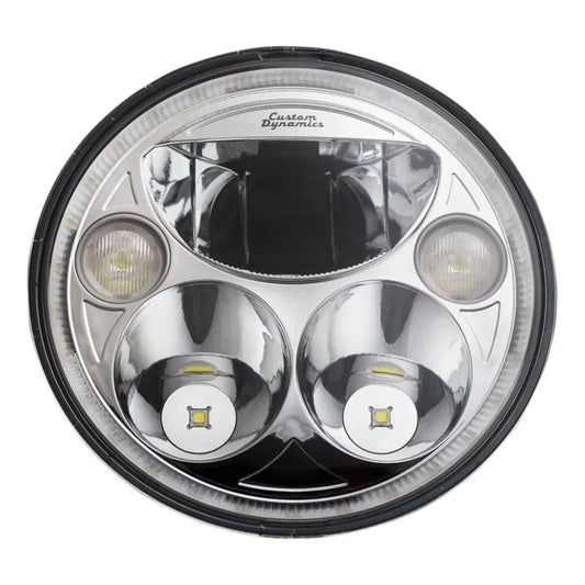 7" TruBEAM® Headlamp - Chrome - Chief