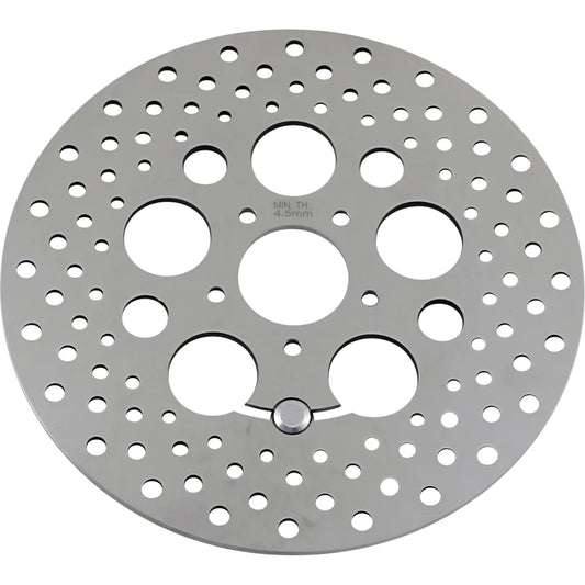Drilled Brake Rotor - Front - 11.8 - Touring/Trike"