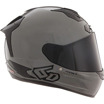 Casco 6D ATS-1R - Gris Brillante