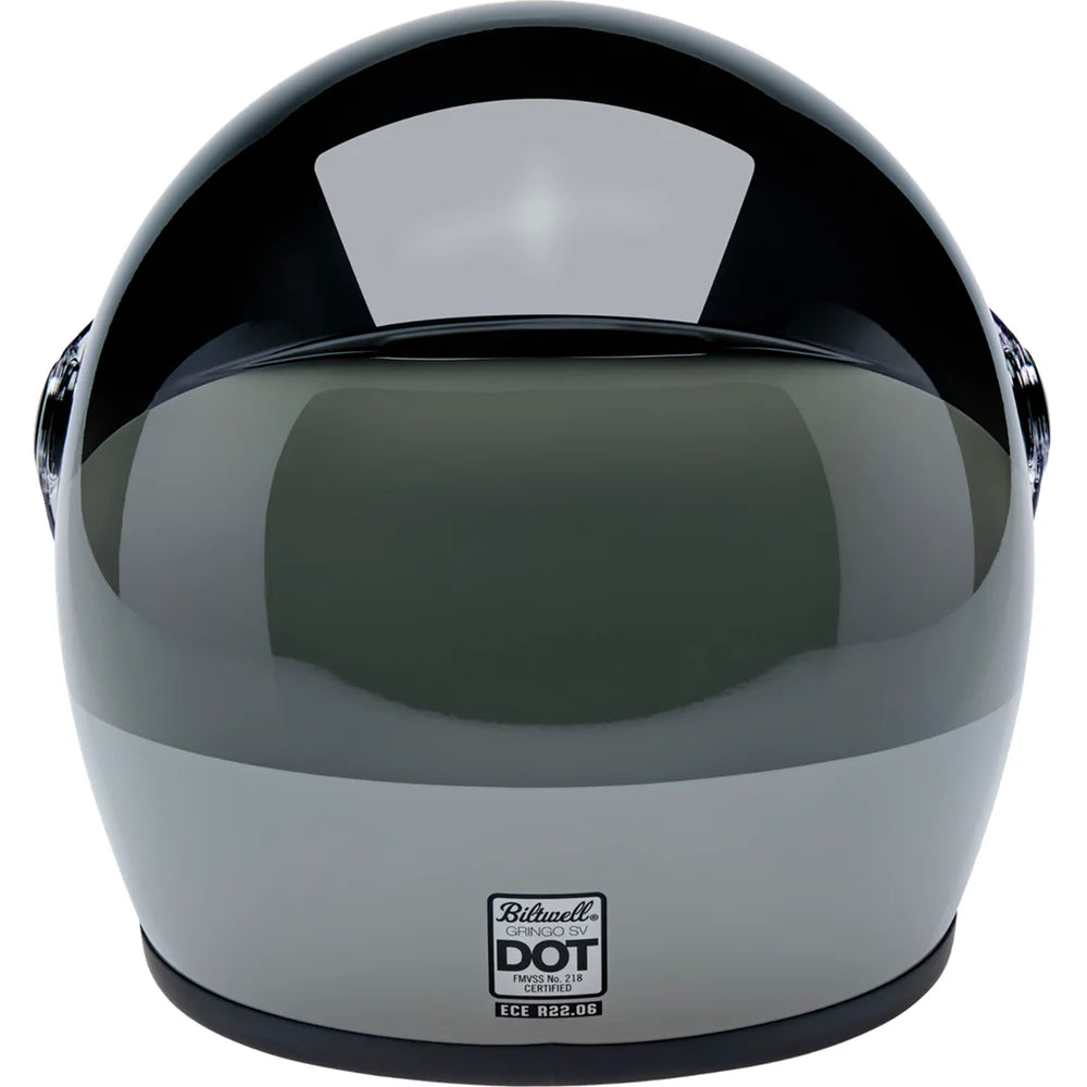 Casco gringo sv intersection negro/naranja/gris
