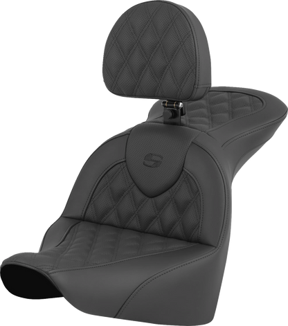 Asiento RoadSofa™ - Asiento RoadSofa™ - Costura de celosía - con respaldo para el conductor - FLFB/FXBR '18-'24