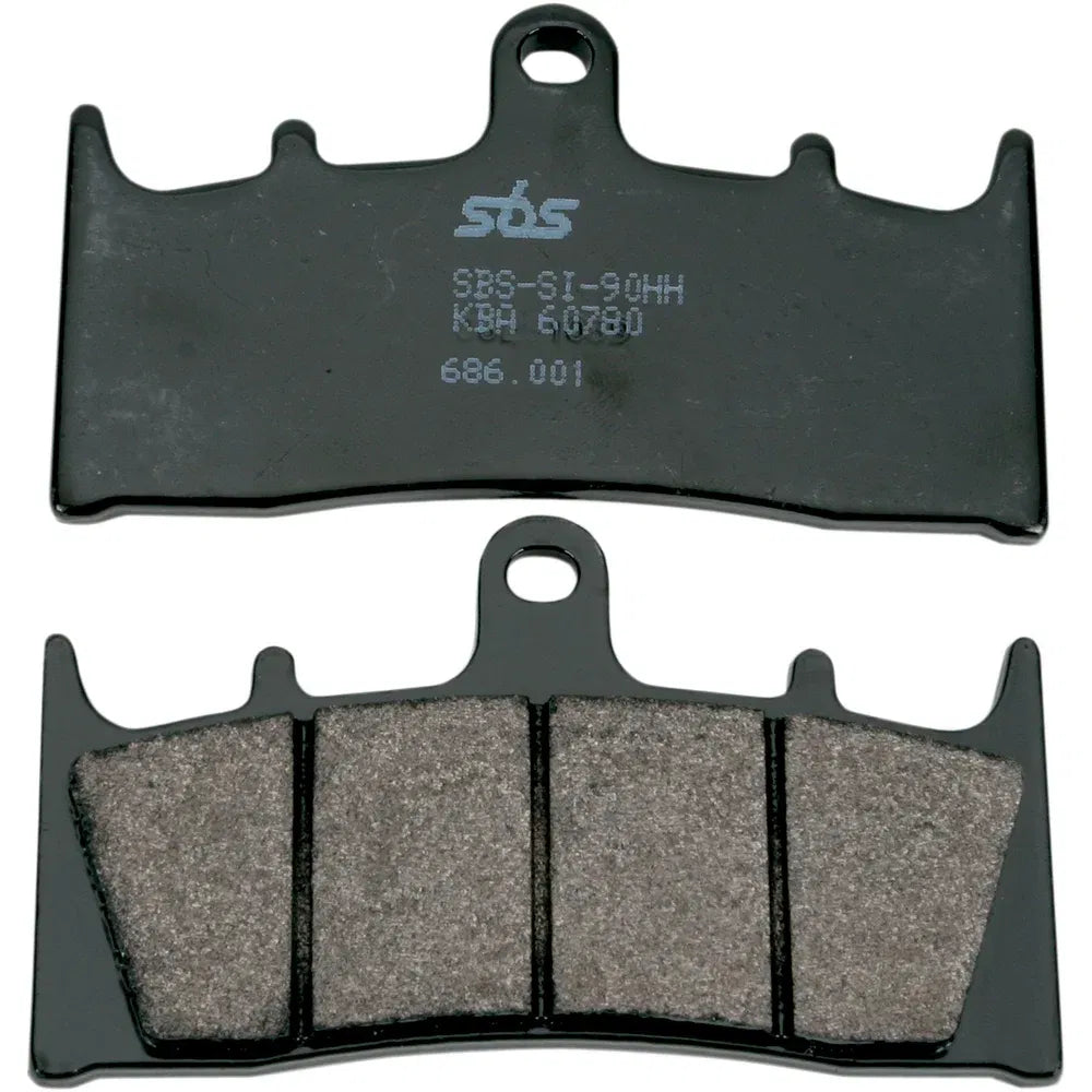 Pastillas de freno delanteras sinterizadas hs street excel