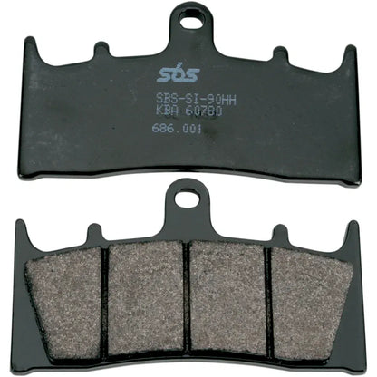 Pastillas de freno delanteras sinterizadas hs street excel