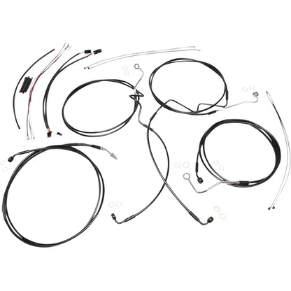 Kit de instalación de manillar XR - Kit de instalación de manillar XR - Colgadores Ape de 12"-14" - FLH '14-'15 - Negro