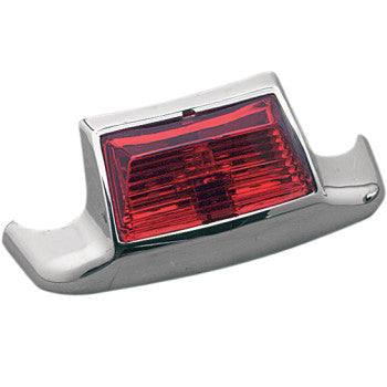Moldura y luz de salpicadera trasera con lente rojo