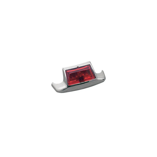 Moldura y luz de salpicadera trasera con lente rojo