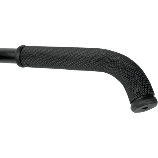 Grips - Rubber - 8" - Black