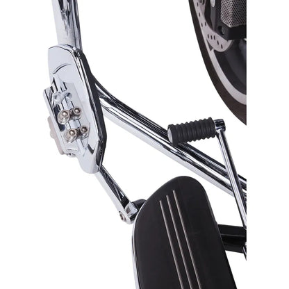 Plancha Twin Rail - Con Adaptador - Cromo