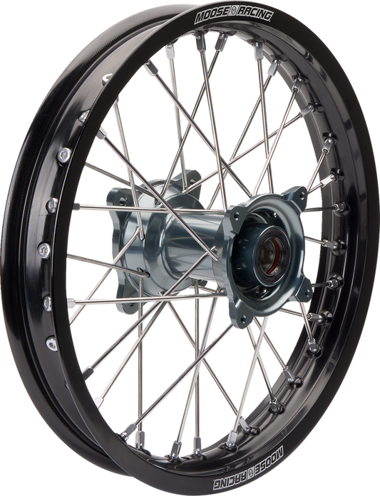 Rueda Completa SX-1 - Conjunto de ruedas - SX-1 - Completa - Trasera - Rueda Negra/Buje Gris - 18x2,15 - KTM/Gas Gas/Husqvarna