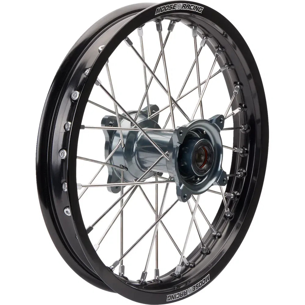 Rueda Completa SX-1 - Conjunto Ruedas - SX-1 - Completa - Trasera - Rueda Negra/Buje Gris - 19x2.15 - Gas Gas/KTM/Husqvarna