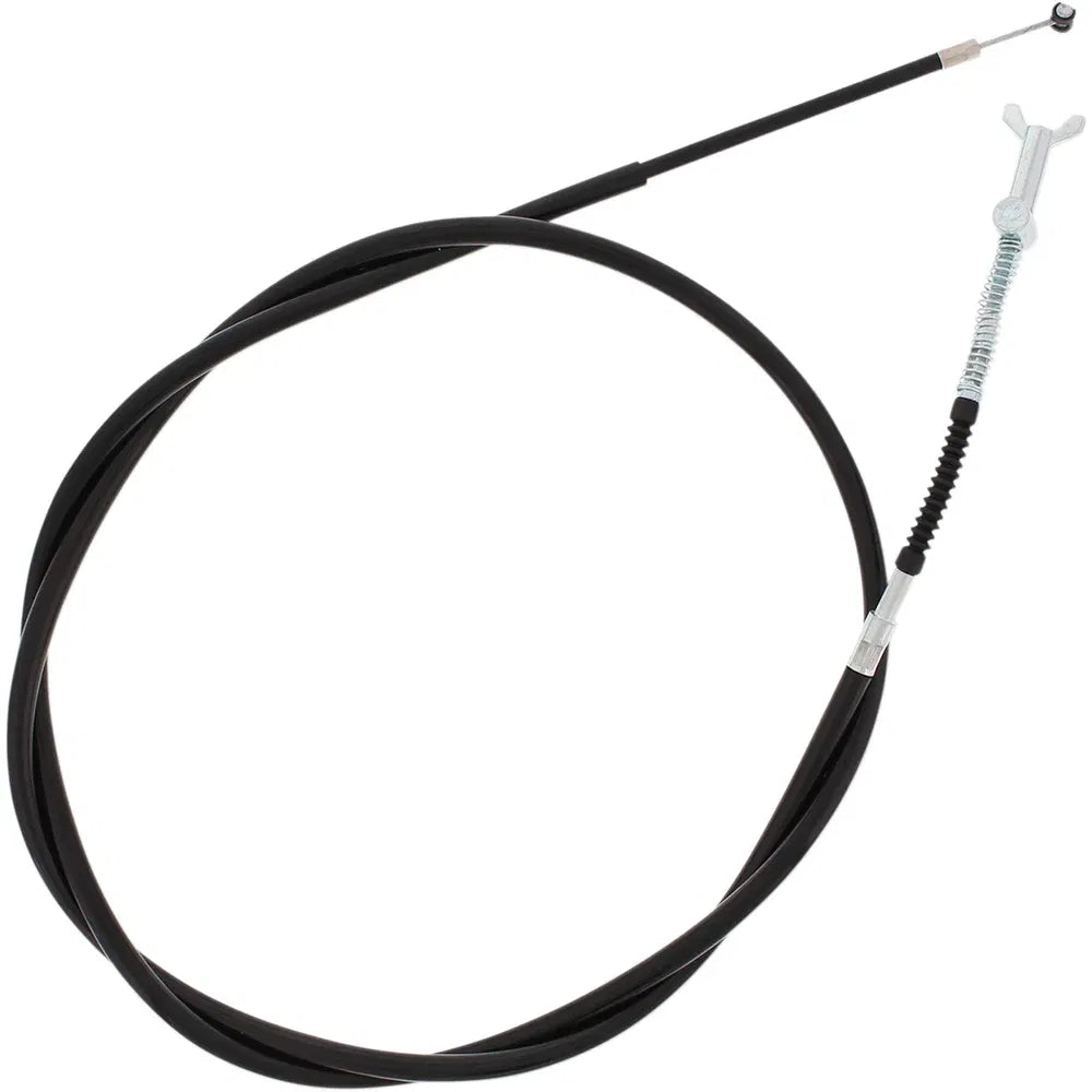Cable de freno de vinilo negro.