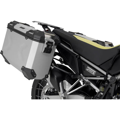 TRAX ADV Aluminum Case System - Silver - Aprilia Tuareg 660 '22-'24
