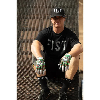 Guantes venenosos atados