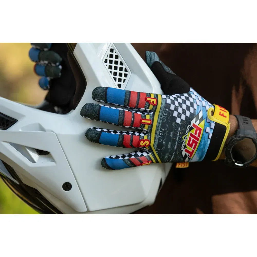 Guantes speedway con correas