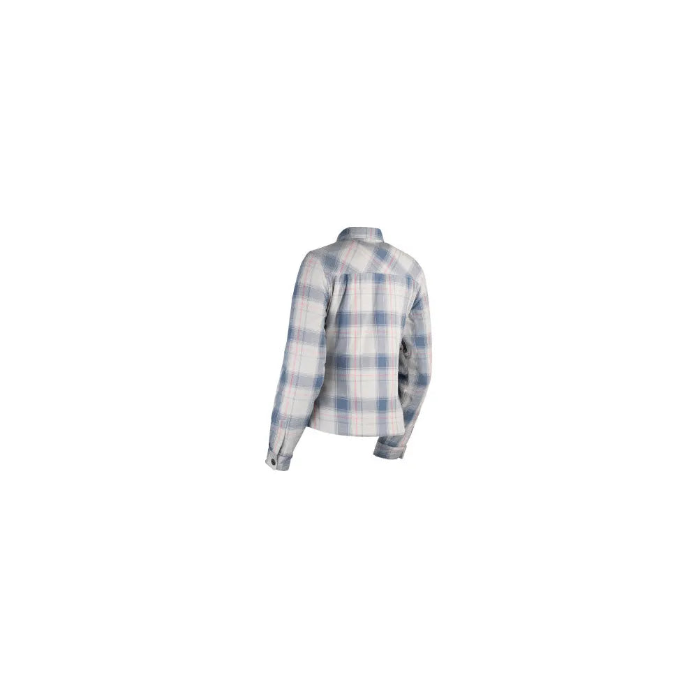 Chamarra de franela para dama Icon Fallblock - Gris