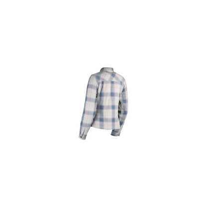 Chamarra de franela para dama Icon Fallblock - Gris