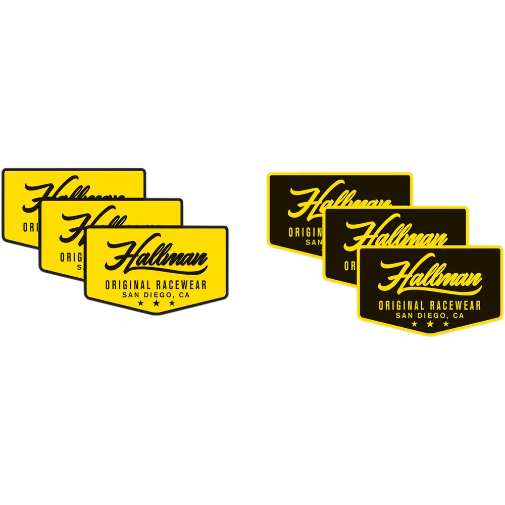 Hallman Decals - 6 Pack