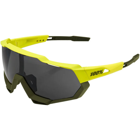 Speedtrap Sunglasses - Yellow - Black Mirror Lens
