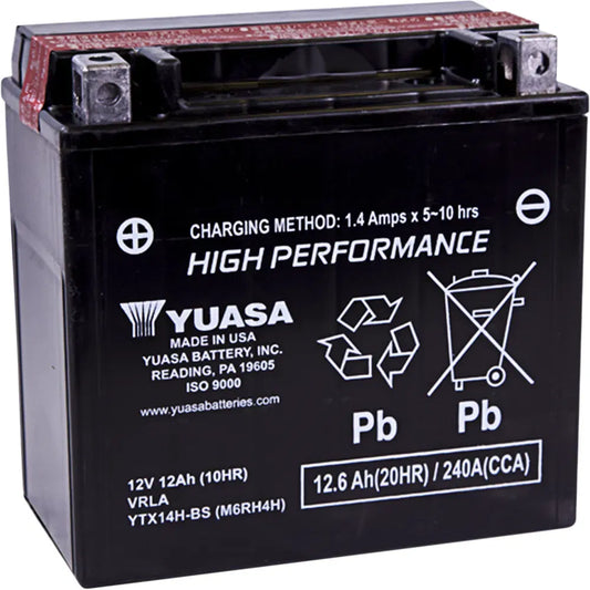AGM Battery - YTX14H-BS .69L