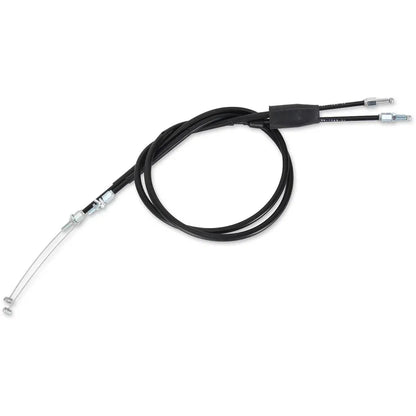 Cable del acelerador de vinilo negro.