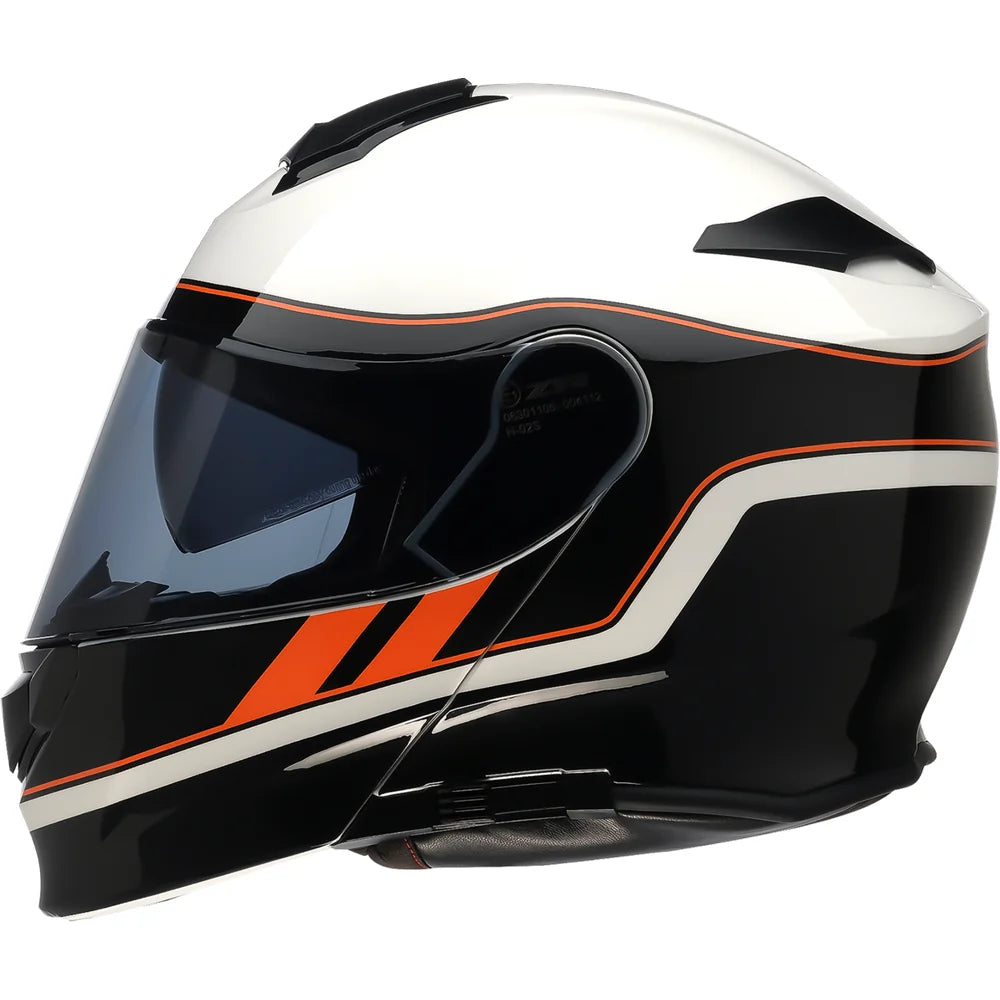 Casco Z1R Solaris 2.0 Opus Black/White/Orange