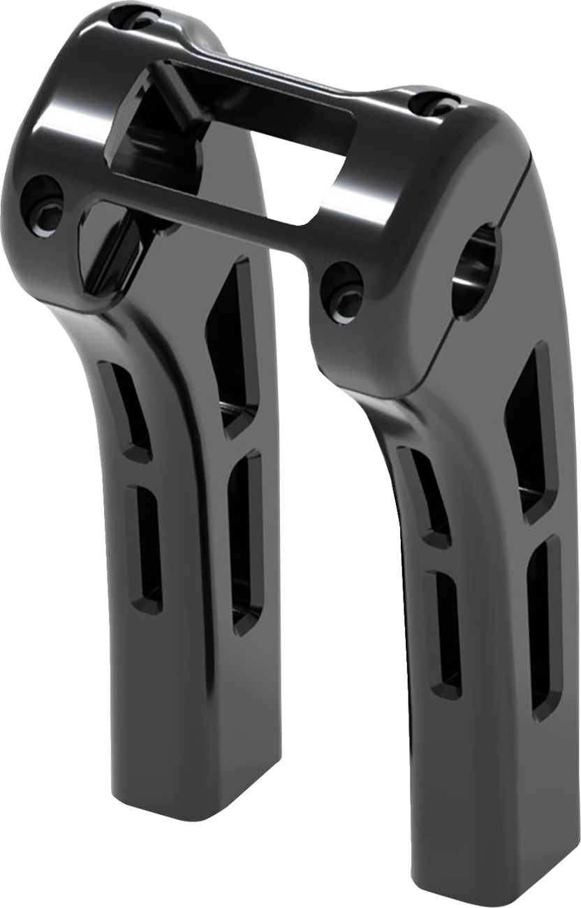 Elevadores Ghost - Elevadores Ghost - Abrazadera de pantalla Softail - 8" - Negro