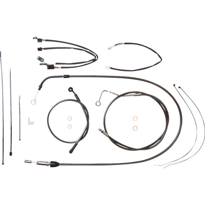Kit de instalación de manillar de diseño Black Pearl™ - Kit de instalación de manillar de diseño Black Pearl™ - 12"-14" - FLH '21-'23