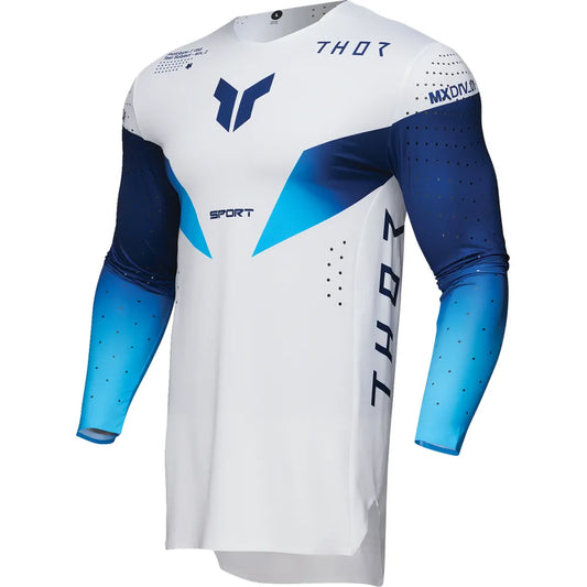 Camiseta Sportmode Strike: azul marino/azul/blanco