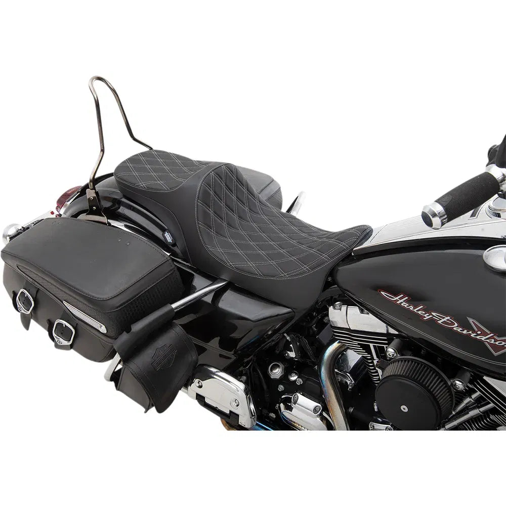Predator III 2- Up Seat - Double Diamond - Silver