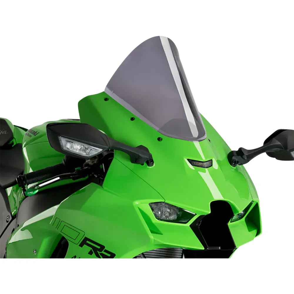 Parabrisas R-Racer - Parabrisas de carrera - 12-1/2" - Ahumado oscuro - Ninja ZX-10R